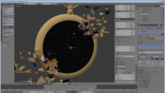 Part 9: Blender Time Tutorial, Compositing, Video Editing смотреть онлайн