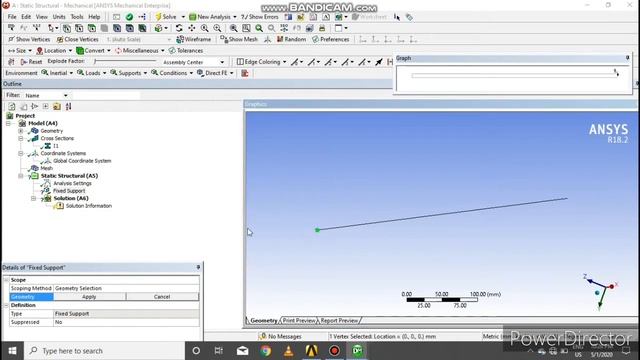 Tensile, Compressive, Bending Stress analysis | Basics of ansys (ME) 04 смотреть онлайн