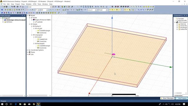 design of microstrip patch antenna using HFSS смотреть онлайн