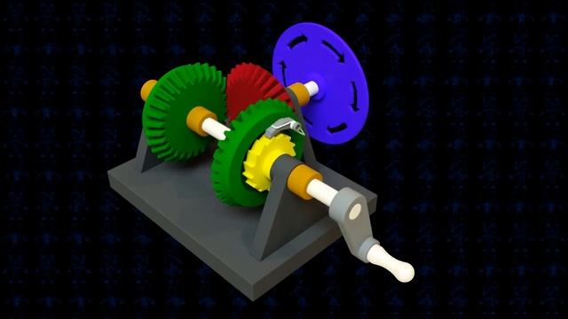 Always Same Direction Mechanism 3D Model смотреть онлайн