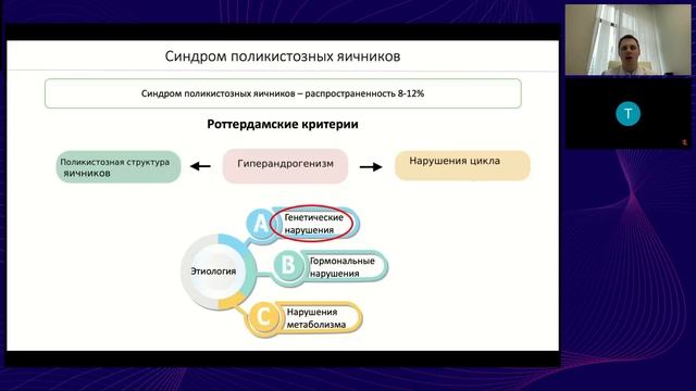 Молекулярно-генетическое тестирование в гинекологической практике от бесплодия до гиперандрогении смотреть онлайн
