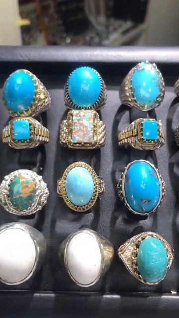 BEAUTIFUL IRANIAN FEROZA RINGS смотреть онлайн