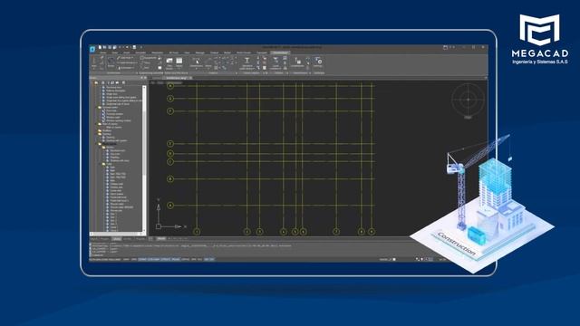 Conozca la plataforma NanoCAD 21 - Megacad Ingeniería y Sistemas смотреть онлайн
