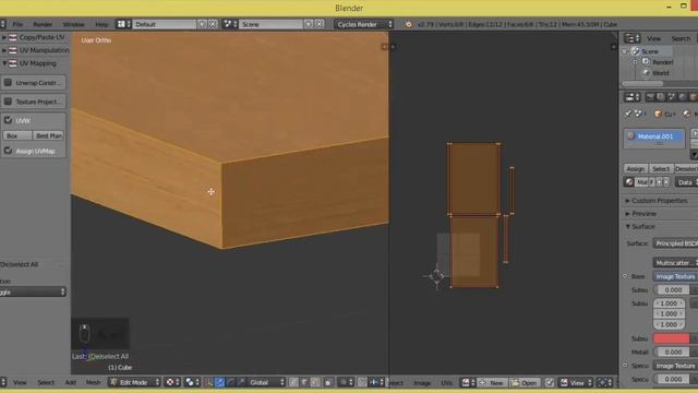 Modeling table in Blender (+Advanced texturing) смотреть онлайн