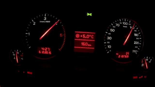 Audi A4 B6 1,9TDI 50-180km/h (Chip) смотреть онлайн