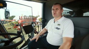Обзор на зерноуборочный комбайн TRION от CLAAS