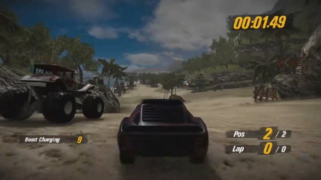Motorstorm: Pacific Rift - drag racing! (no commentary) смотреть онлайн