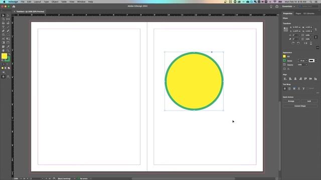 How to Make a Circle in InDesign смотреть онлайн