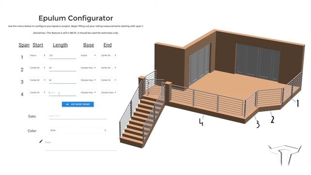 Green Oxen | Epulum Railing Configurator смотреть онлайн