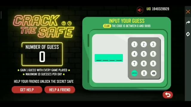 free Fire crack the safe event | how to crack the safe | secret code for secret safe 🤫 смотреть онлайн