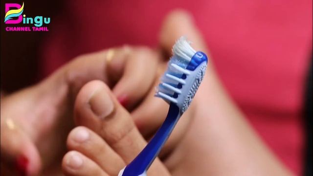 Pedicure step by step in tamil|Online BeauticianCourse|Bingu Channel Tamil смотреть онлайн