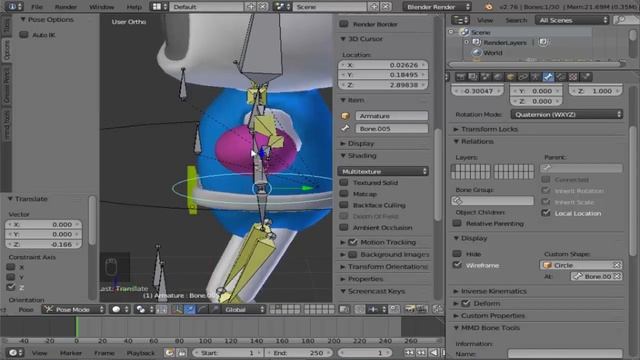 Tutorial +Técnica de Custom shapes Blender Rig personalizados melhores suas animações смотреть онлайн
