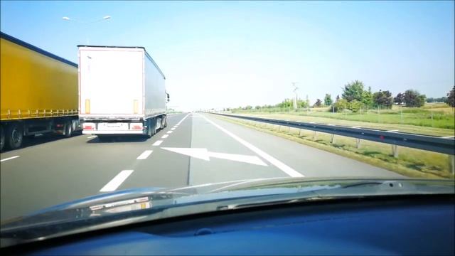 На машине из России в Германию - Польша, Варшава, состояние дороги, заправки и отели - ЧАСТЬ 8 смотреть онлайн