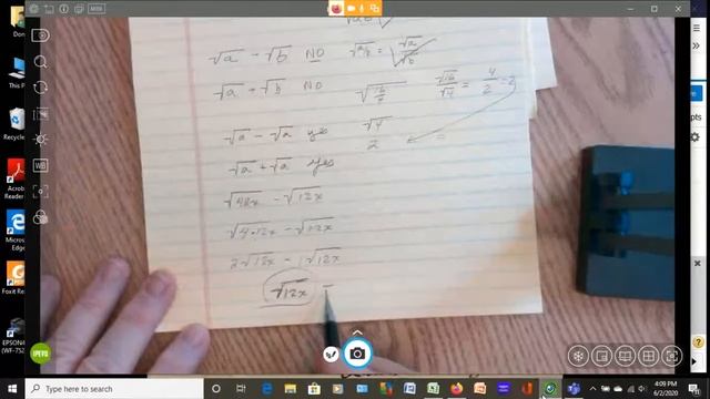 College Algebra Simplify Radical Expression P. 3. 39 смотреть онлайн
