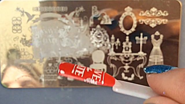 Lady Queen JQ-L13 Stamping Plate Review & Live Swatches смотреть онлайн