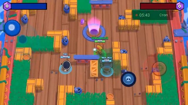 Играю за Макса в Brawl Stars смотреть онлайн