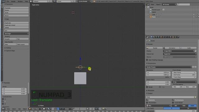BLENDER [PROPERTIES/MODIFIERS/SHRINKWRAP] #022 смотреть онлайн