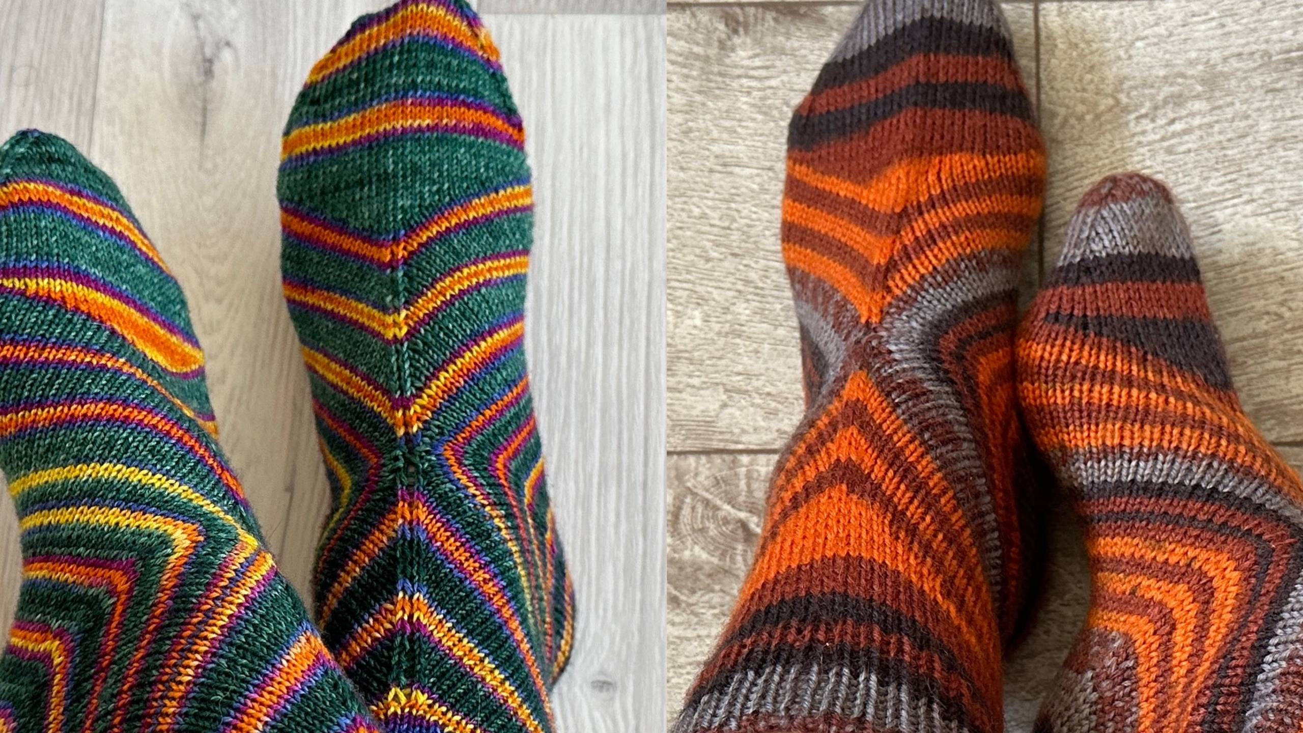 Носки от пятки "Бумеранг" Мастеркласс