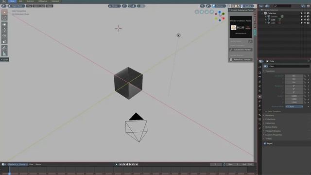 BL2SP2BL(Blender Connect Substance Painter) смотреть онлайн