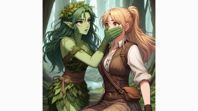 ASMR Story - Adventurer Girl Is Tied Up And Gagged By Dryad [vines Bondage] [handgag] [breathplay]