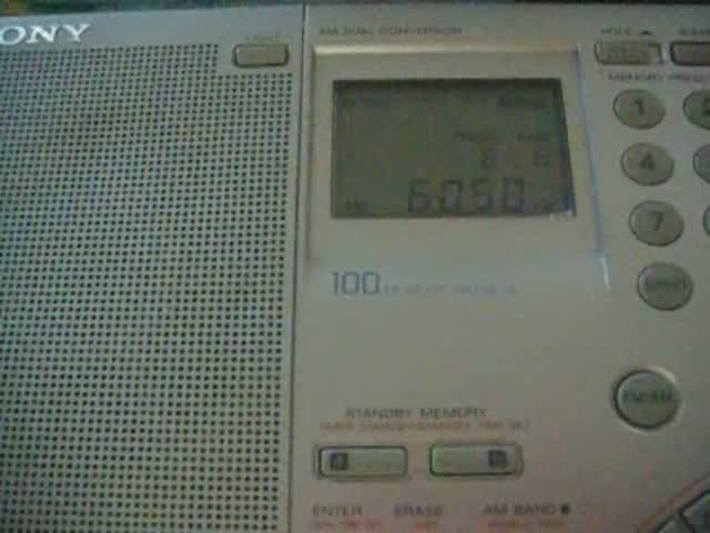 6050 kHz Vozandes - "La Voz de Los Andes" (Quito, EQA) 08.04.2024