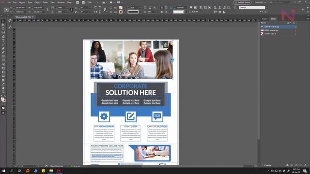 Adobe InDesign Bangla Tutorial 2020 | Graphics Object | Image Frame Fitting | Part-1 смотреть онлайн