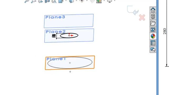 الرسم الهندسي SolidWorks 16 meng102 - LOFTED смотреть онлайн