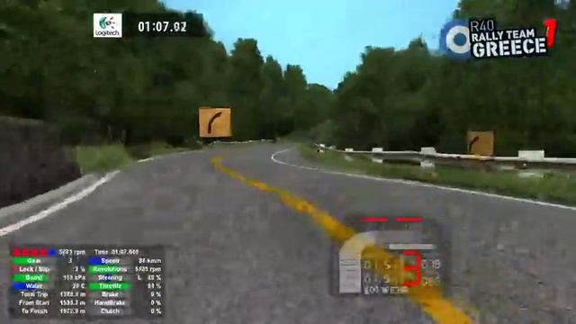 RBR - RBR-World - Akagi II Hotlap смотреть онлайн