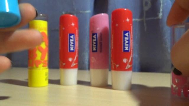 Мои бальзамы для губ(Lip smacker,Nivea,Baby lips)/Mishka Style смотреть онлайн