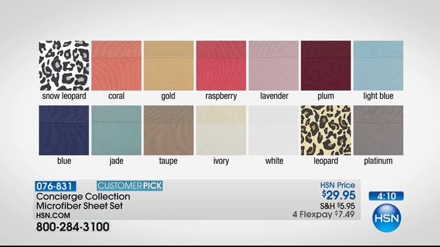 Concierge Collection 3piece Microfiber Sheet Set Twin смотреть онлайн