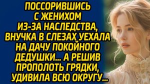 Жизненная история Поссорившись с женихом из-за наследства.