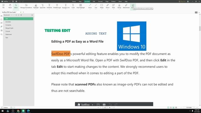 SwifDoo PDF All-in-one Free PDF Software Tutorial Guide | The Best PDF Reader And Editor In 2022