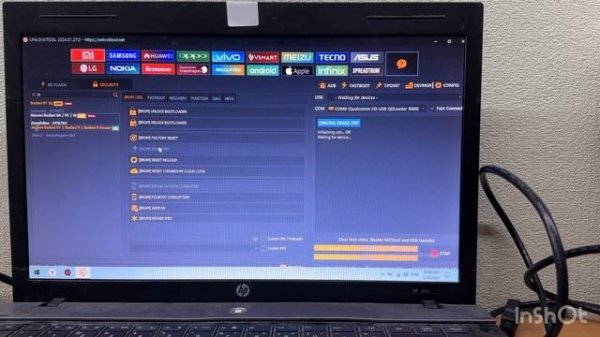 Xiaomi Redmi 9t разблокировка unlock tool