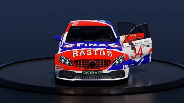 blender 2.91- NLA ( non linear action ) mercedes C-63 AMG смотреть онлайн