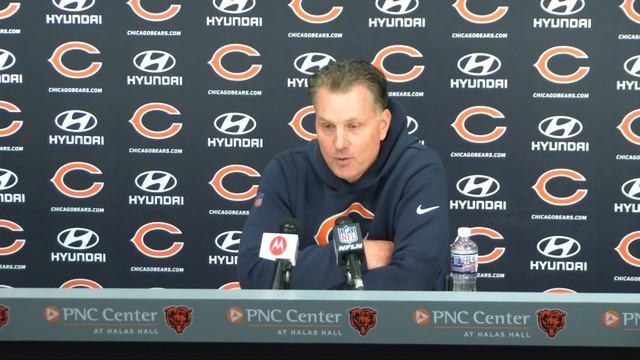 Matt Eberflus: 'I think we're playing smart, complimentary football' | Chicago Bears смотреть онлайн