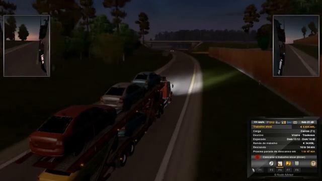 EURO TRUCK SIMULATOR 2 - MOD DA MERCEDES BENZ смотреть онлайн