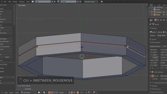 Create a simple ring in Blender смотреть онлайн