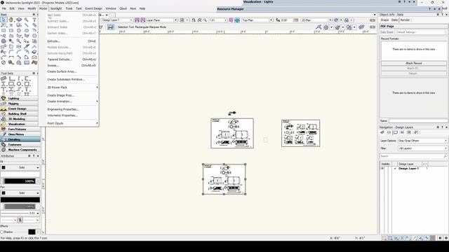 Vectorworks: Adding a custom Projector to the Video Screen Tool(Panasonic LEU100/LEW200) смотреть онлайн