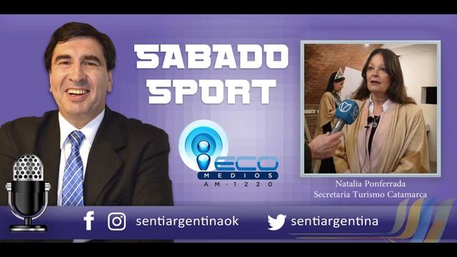 AM1220 RADIO ECO MEDIOS/Natalia Ponferrada-Sec.Turismo Catamarca FN Poncho 2019 смотреть онлайн