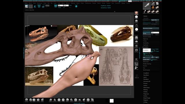 Jane Skull Time Laps Sculpt 1 :Blocking and you're should never take strangers from candy смотреть онлайн