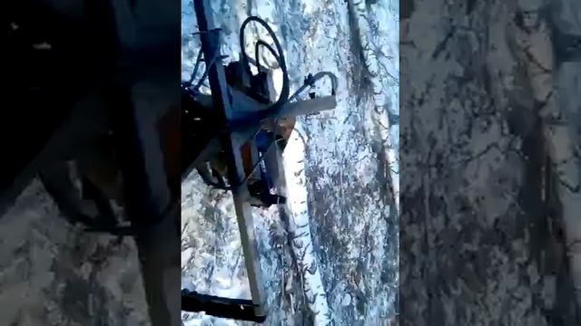 Трелевка леса самодельными захватом