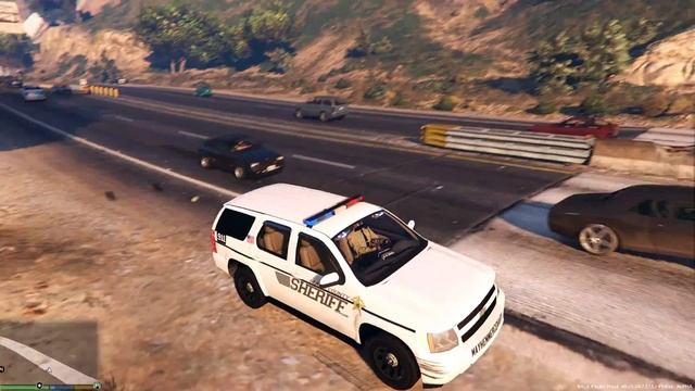 GTA 5: LSPDFR Sheriff Patrol - Fan Made Skin! смотреть онлайн