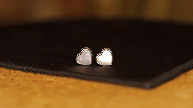 Серьги в форме Сердца