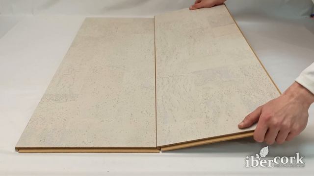 Пробковое покрытие Ibercork Плавающий пробковый паркет F1824 Саламанка Бланко UCWT смотреть онлайн