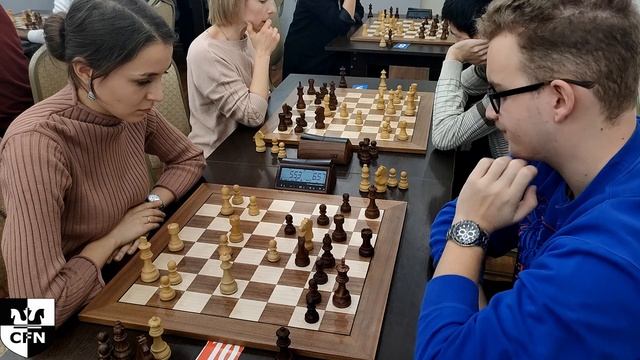 Y. Zhuravleva (1600) vs A. Shinkarov (1906). Chess Fight Night. CFN. Rapid смотреть онлайн