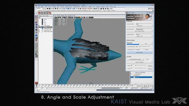Feather designer for Maya смотреть онлайн