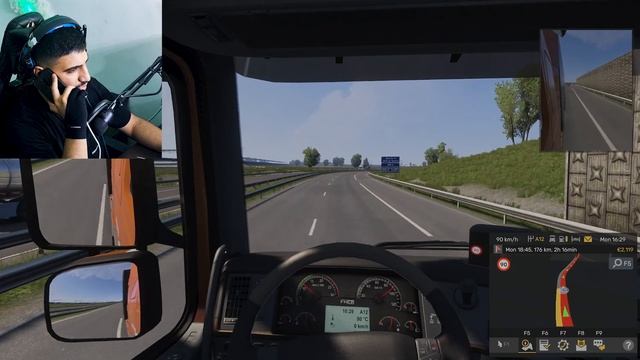 اوس احمد اومده کامیون سواری/lets play euro truck смотреть онлайн