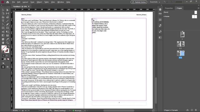 Graphic Design Sinhala | සිංහල | Lesson 21 (Flowing Text in InDesign) смотреть онлайн