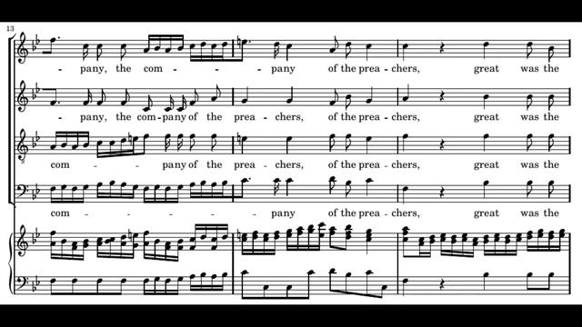 Händel: Messiah - 38. The Lord gave the word - Gardiner
