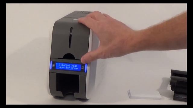 IDP Card Printer Auto and Manual Cleaning смотреть онлайн
